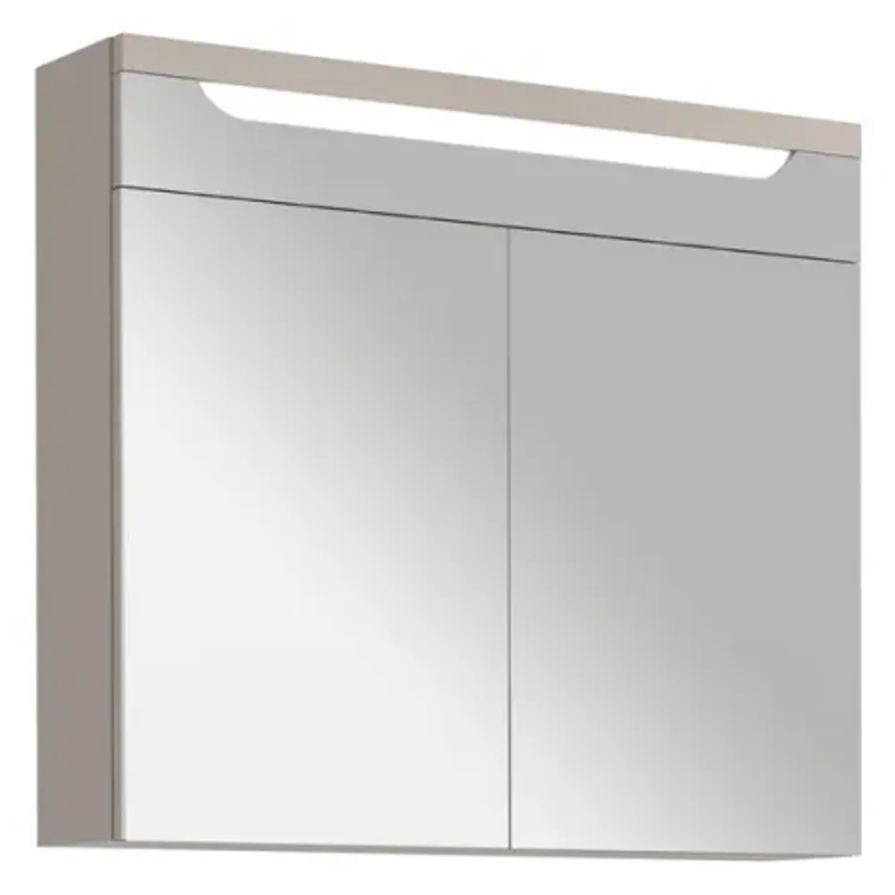 Kale Casilla 80 Cm Mat Vizon Aydınlatmalı Ayna Dolabı - 310300102239