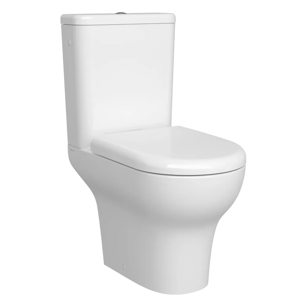 VitrA Zentrum SmoothFlush Arkası Açık 61 Cm Beyaz Takım Klozet - 7784L003-0088