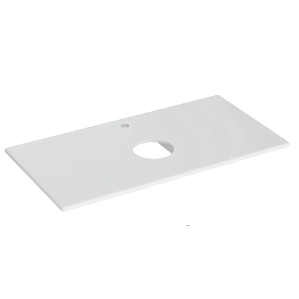 Vitra Metropole 100x50 Cm Mat Beyaz Tezgah - 7544B001-1826