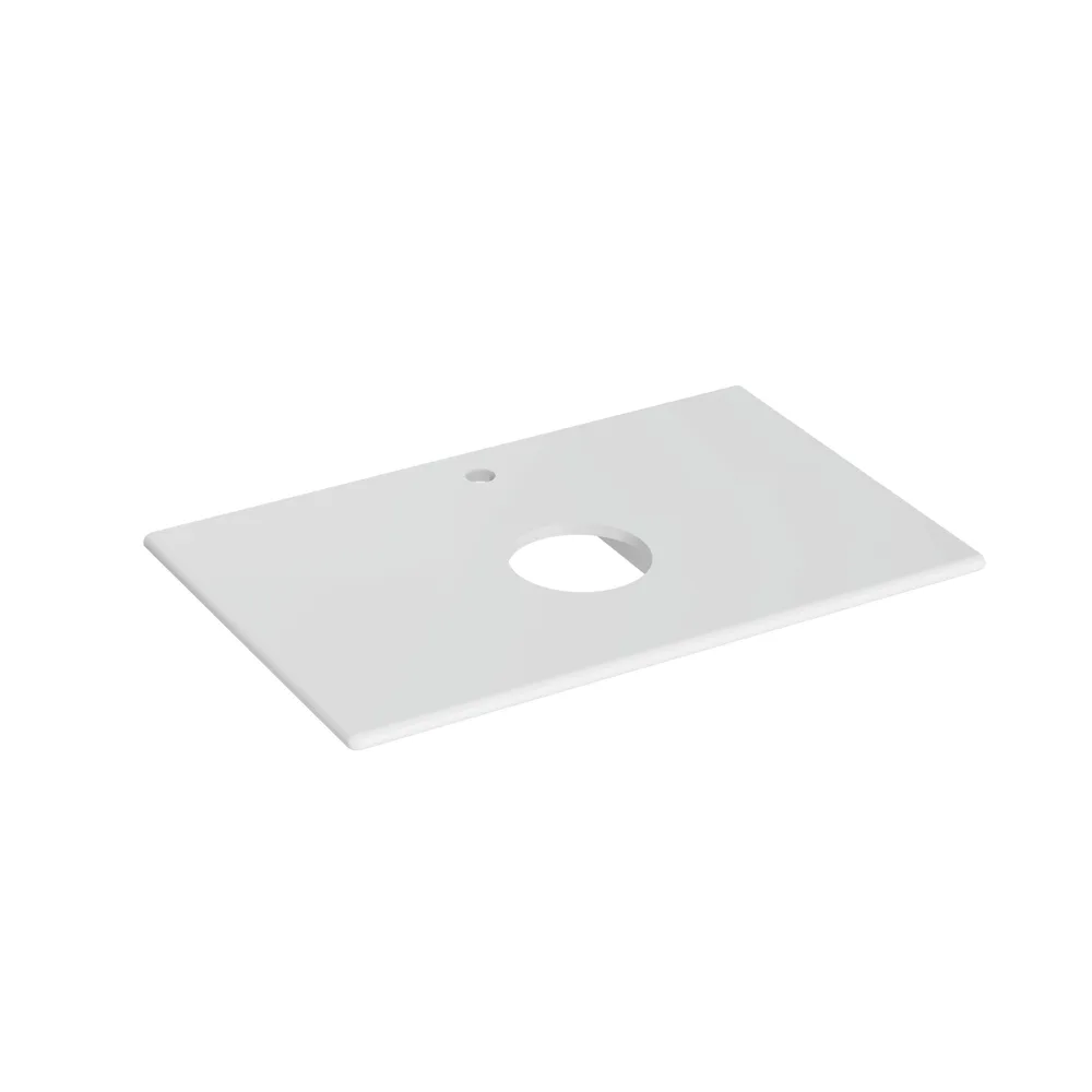 Vitra Metropole 80x50 Cm Mat Beyaz Tezgah - 7546B001-1826