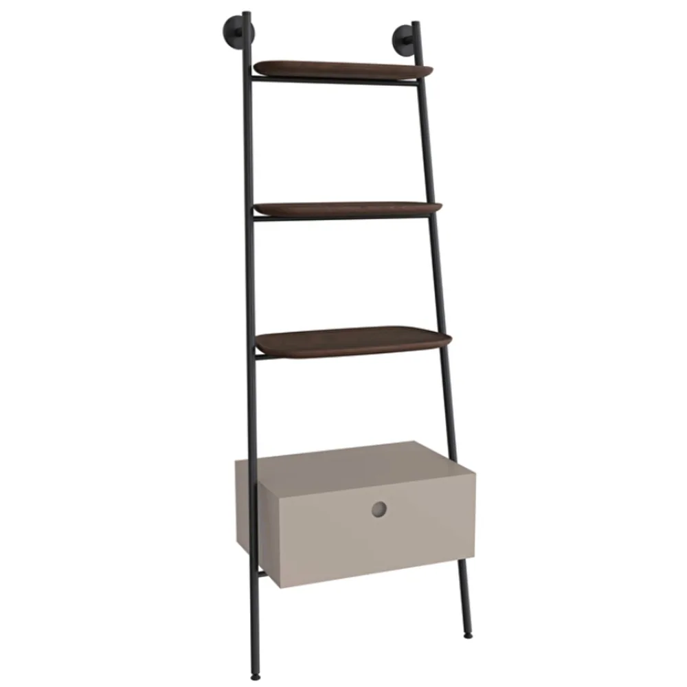 Vitra Plural 60 Cm Raflı Mat Bej Yan Modül Dolap
