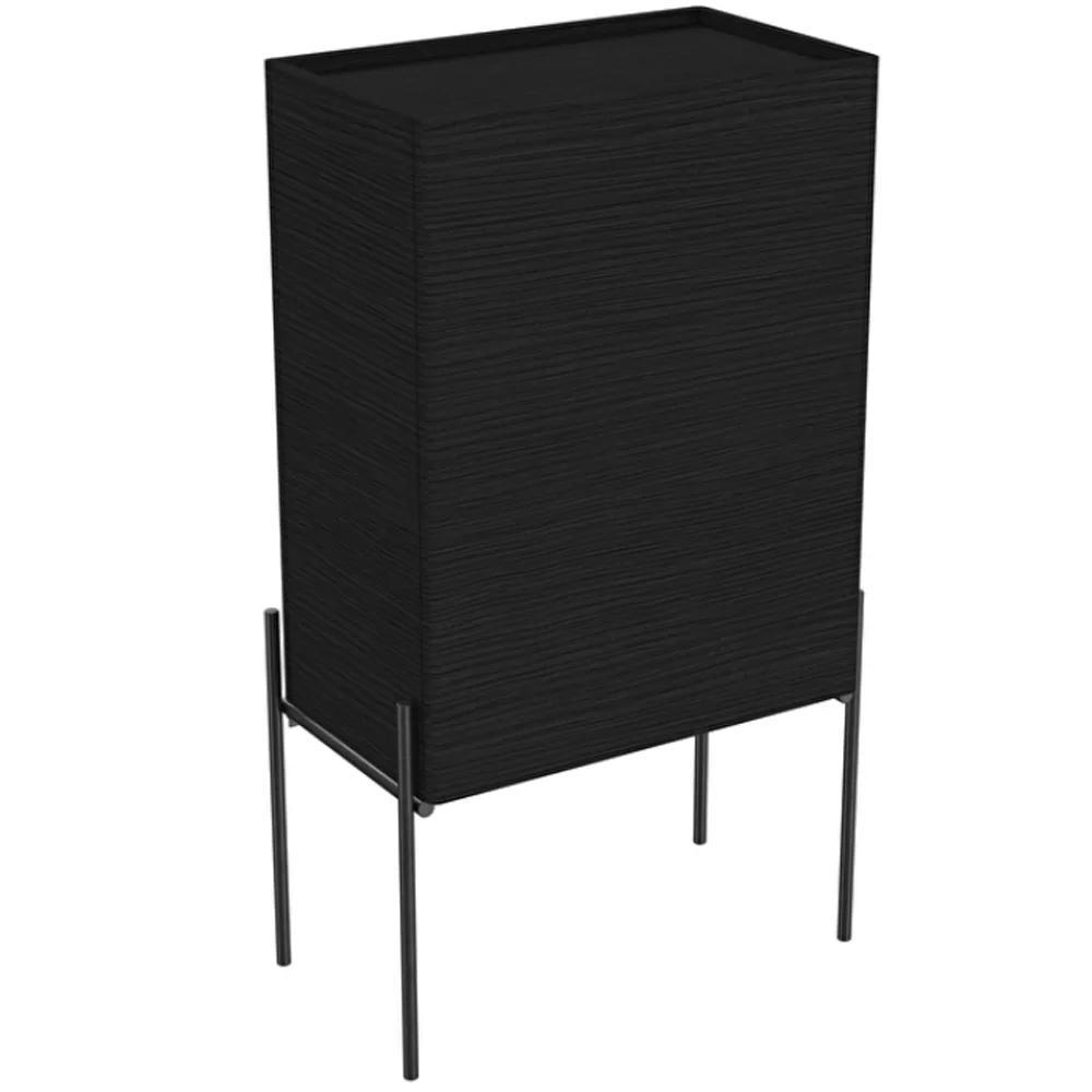 Vitra Equal 45 Cm Siyah Yan Modül Dolap