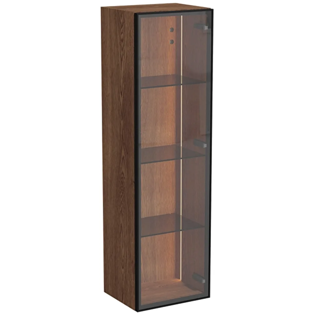 Vitra Metropole Edge 35 Cm Ceviz Boy Dolabı