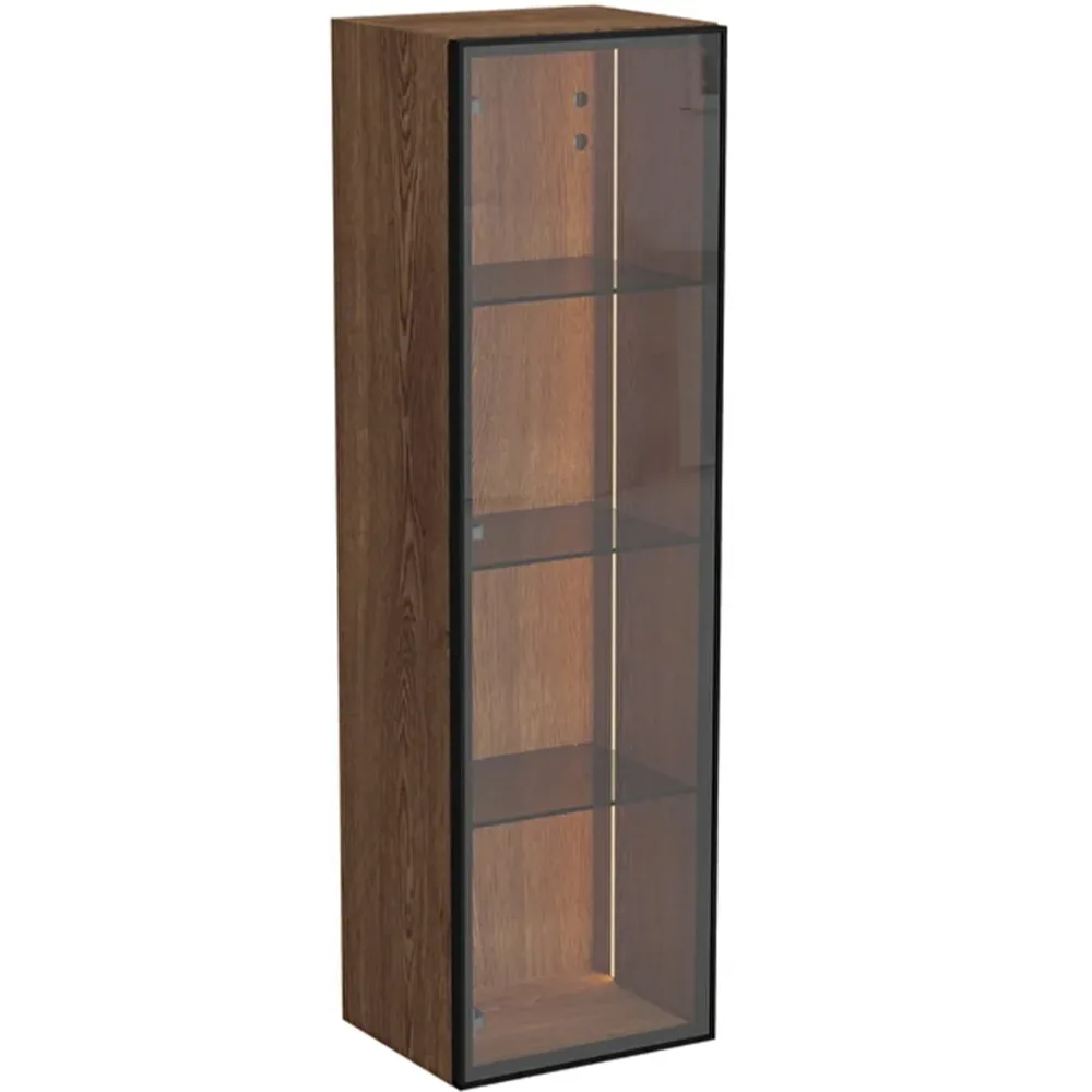 Vitra Metropole Edge 35 Cm Ceviz Boy Dolabı