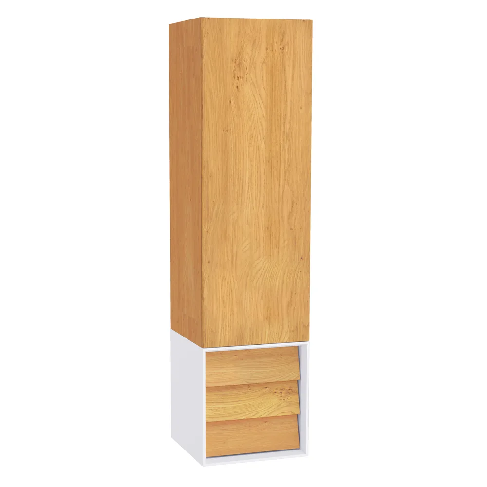 Vitra Frame 40 Cm Meşe Boy Dolabı