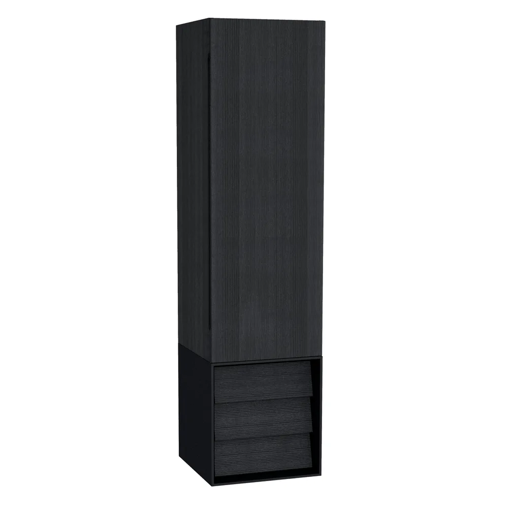 Vitra Frame 40 Cm Siyah Boy Dolabı