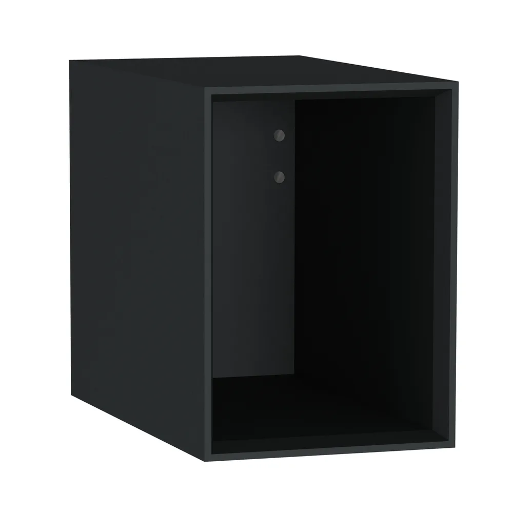 Vitra Frame 30 Cm Mat Siyah Yan Modül Dolap