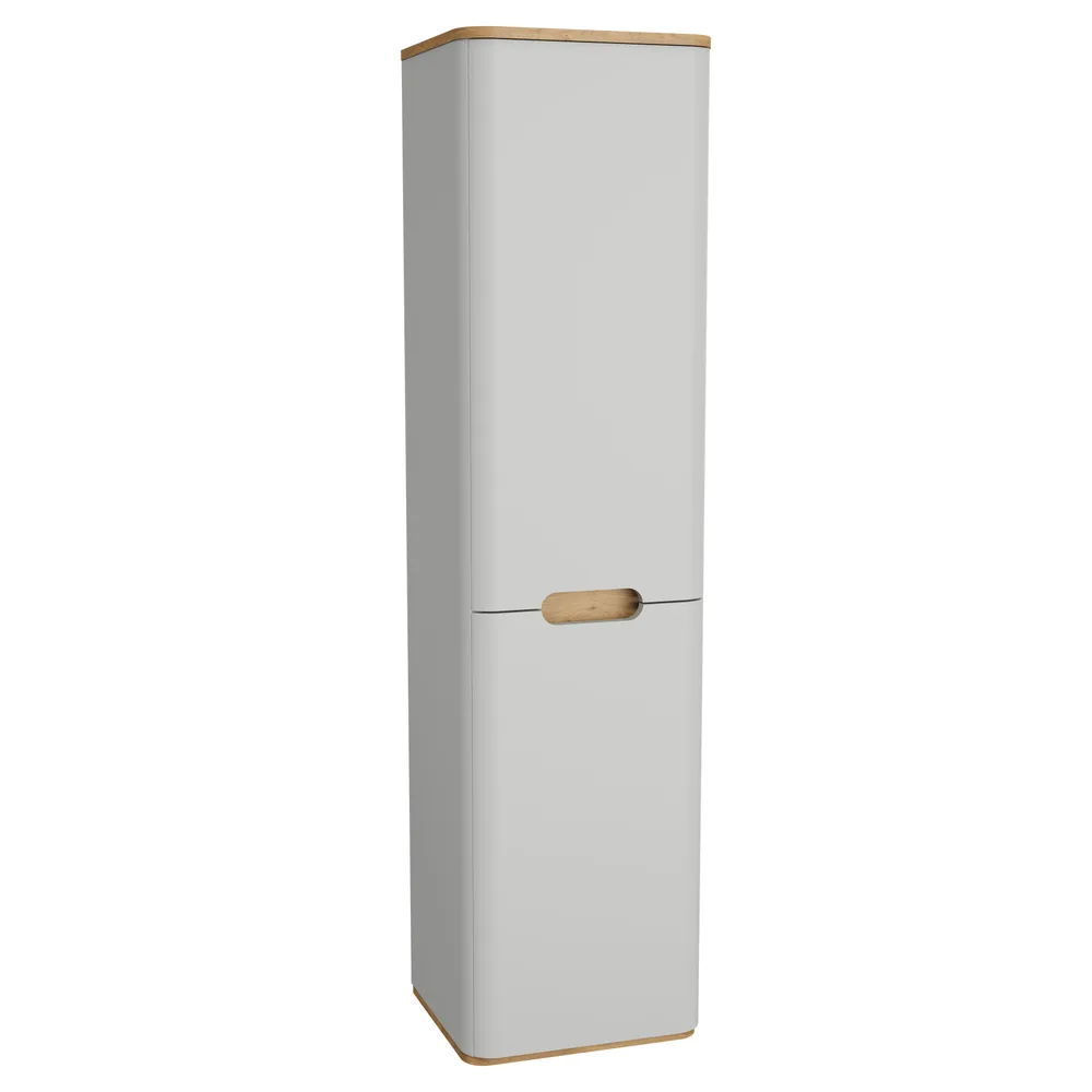 Vitra Sento 40 Cm Sepetli Mat Gri Boy Dolabı