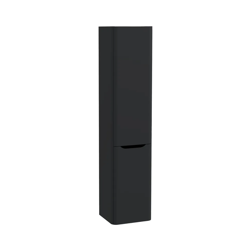 Vitra Integra Round 40 Cm Sepetli Mat Antrasit Boy Dolabı