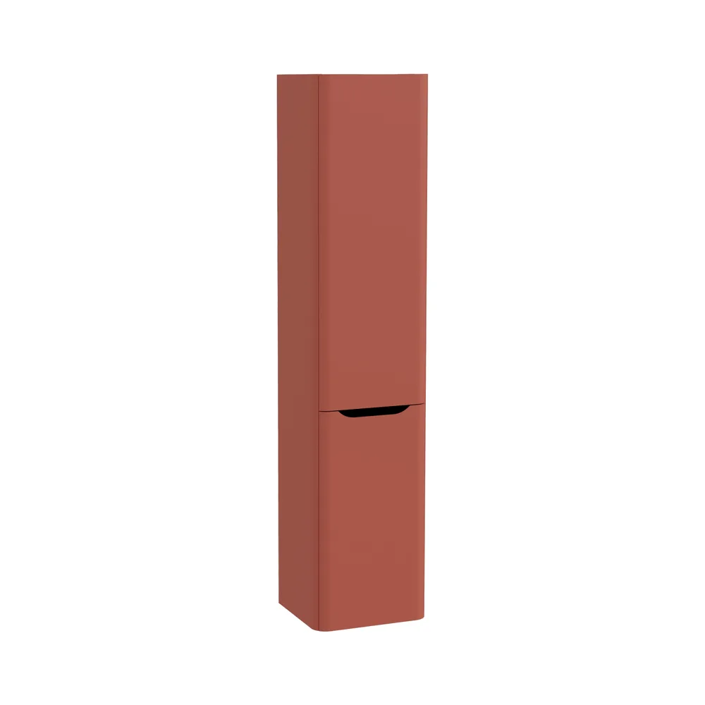 Vitra Integra Round 40 Cm Sepetli Mat Kırmızı Boy Dolabı