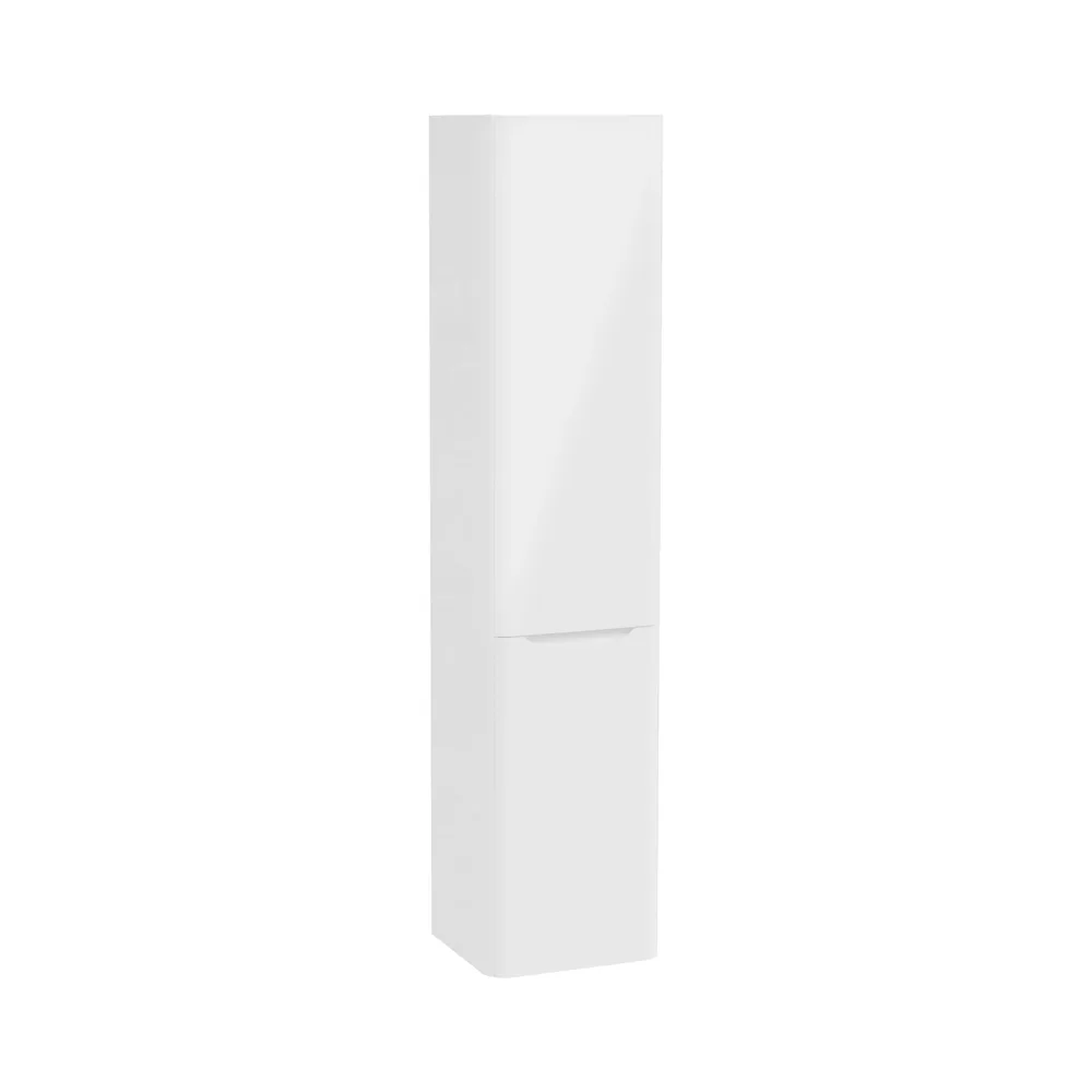 Vitra Integra Round 40 Cm Sepetli Parlak Beyaz Boy Dolabı