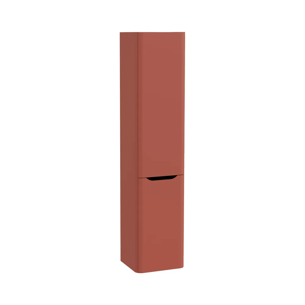 Vitra Integra Round 40 Cm Sepetli Mat Kırmızı Boy Dolabı