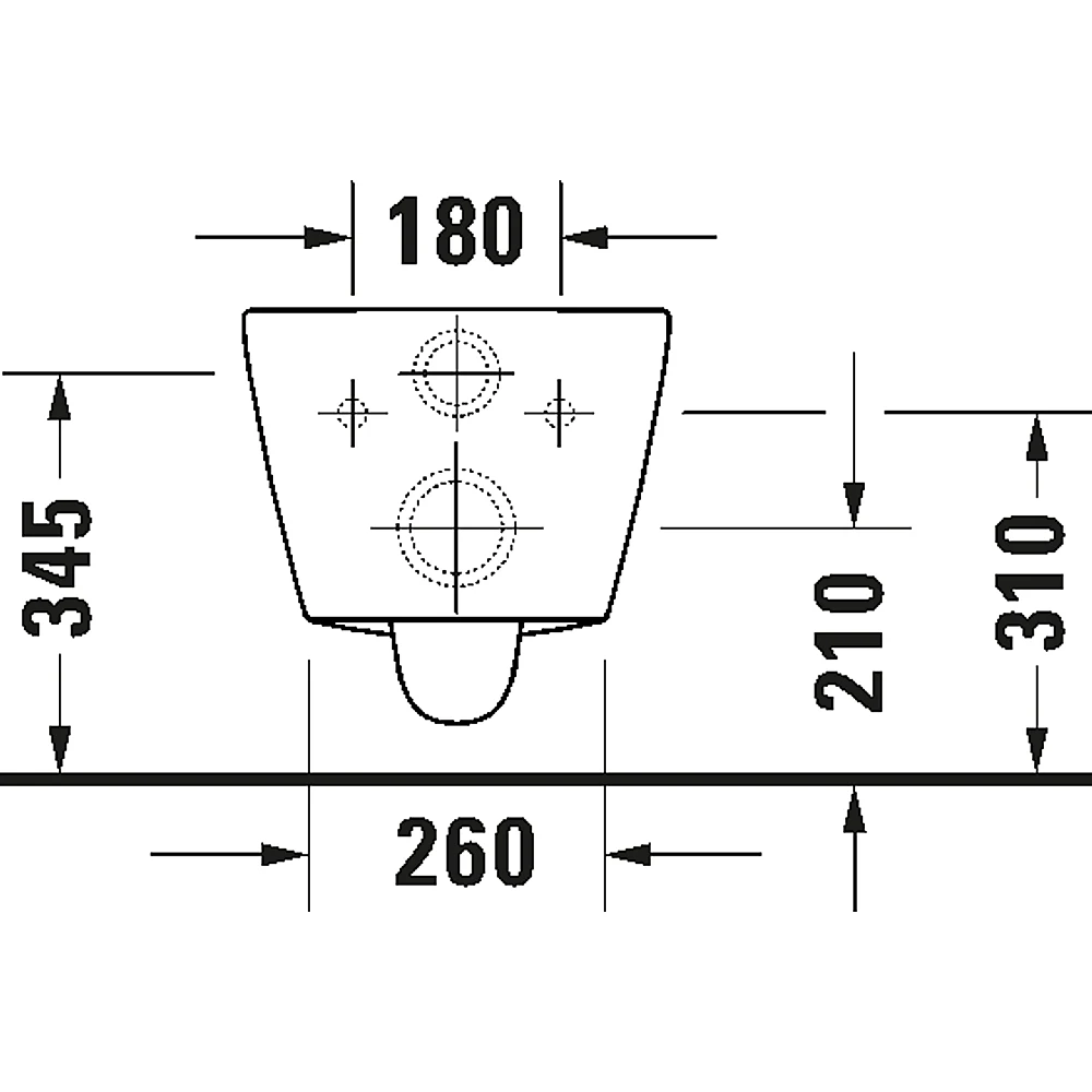 Duravit D-Neo 54 Cm Antrasit Mat Asma Klozet - 257739AD75 2