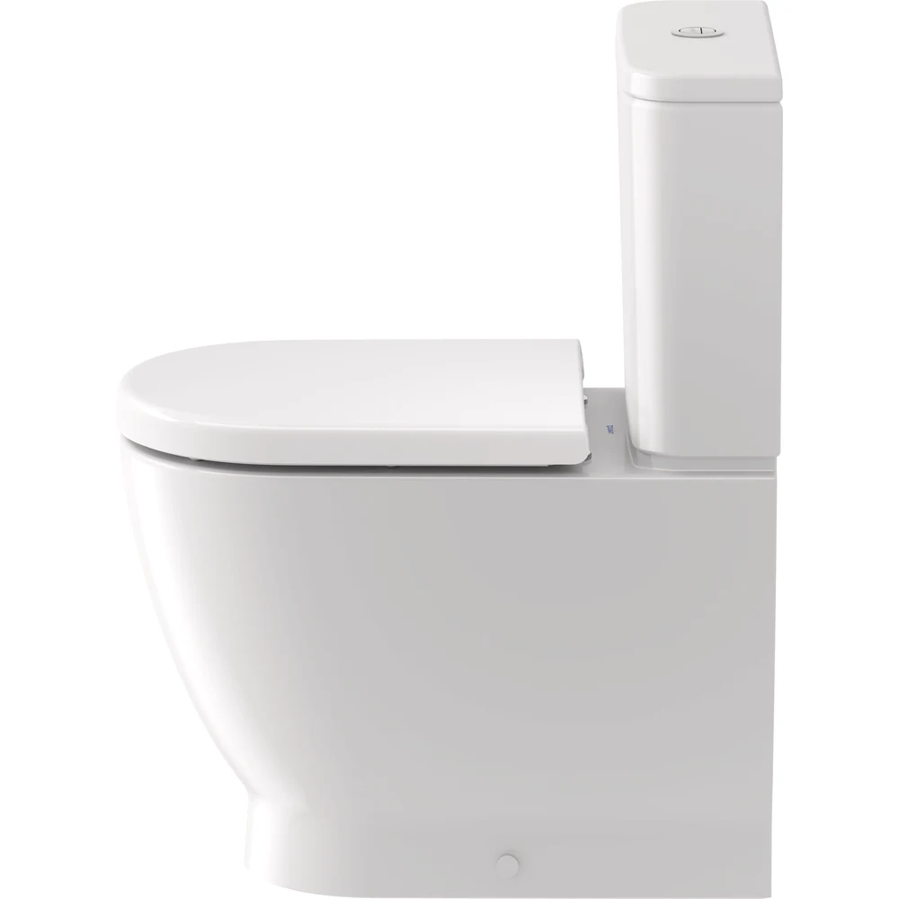 Duravit D-Code Rimless 37x60 Cm Beyaz Parlak Klozet Takımı - 20600900002 2