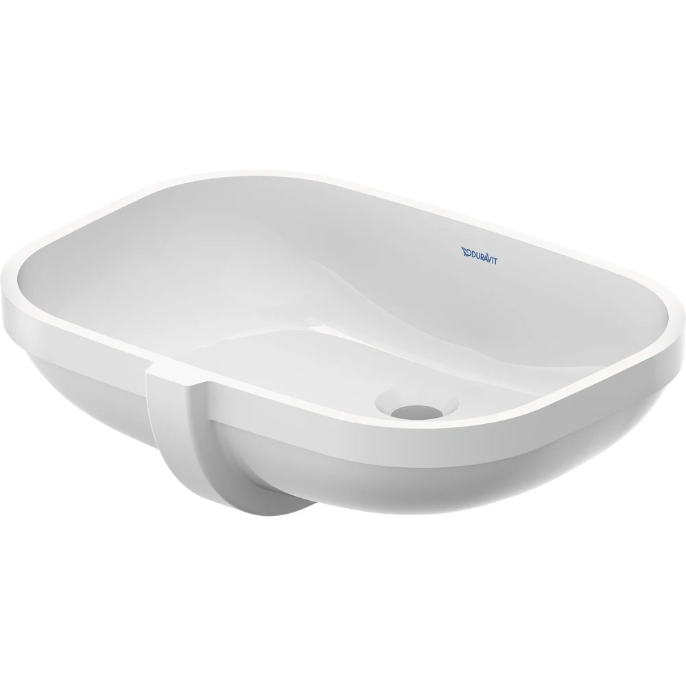 Duravit D-Code 56 Cm Beyaz Parlak Tezgah Altı Lavabo - 0338560000