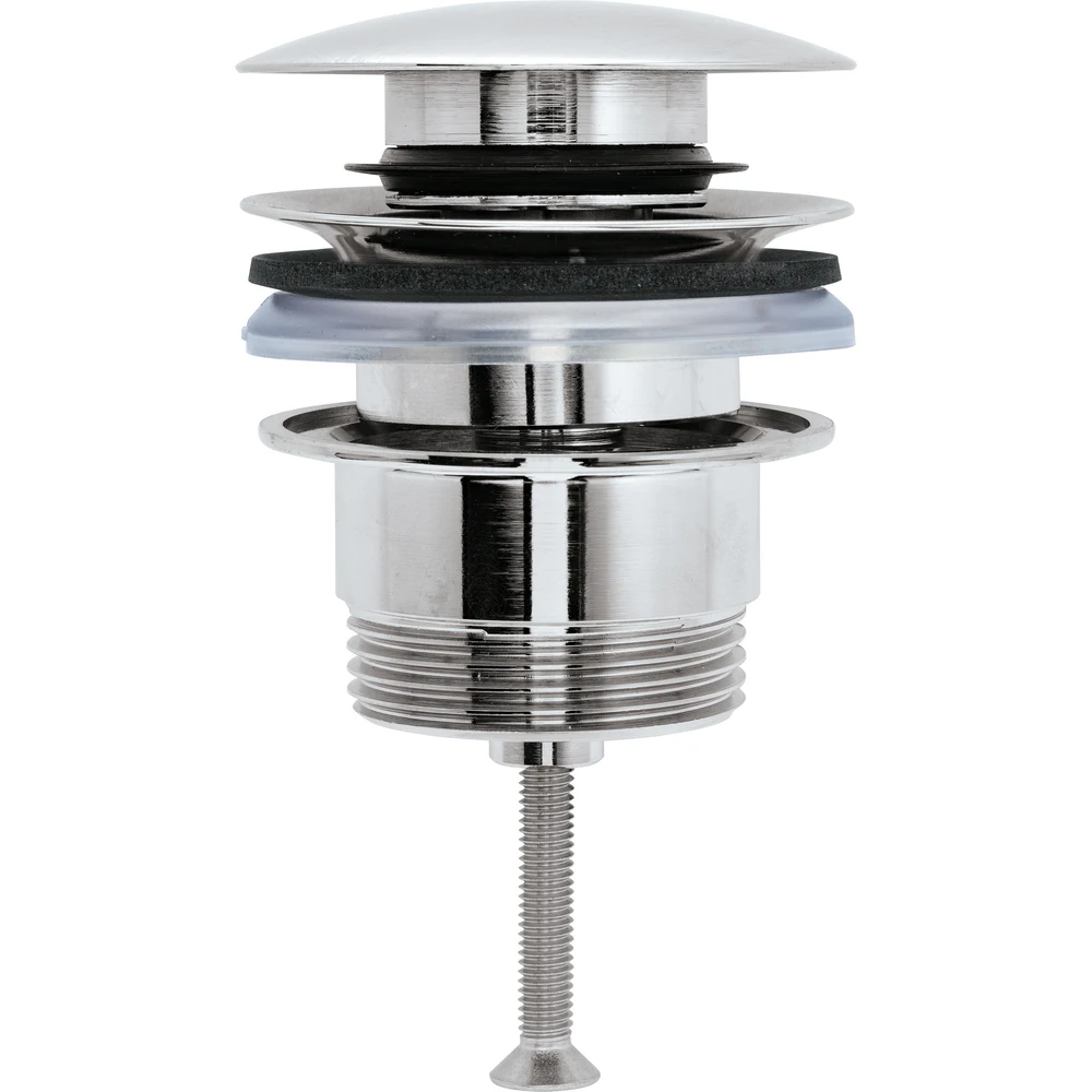Duravit Cross-series Paslanmaz çelik Fırçalanmış Push-open Sifon - 0050527000
