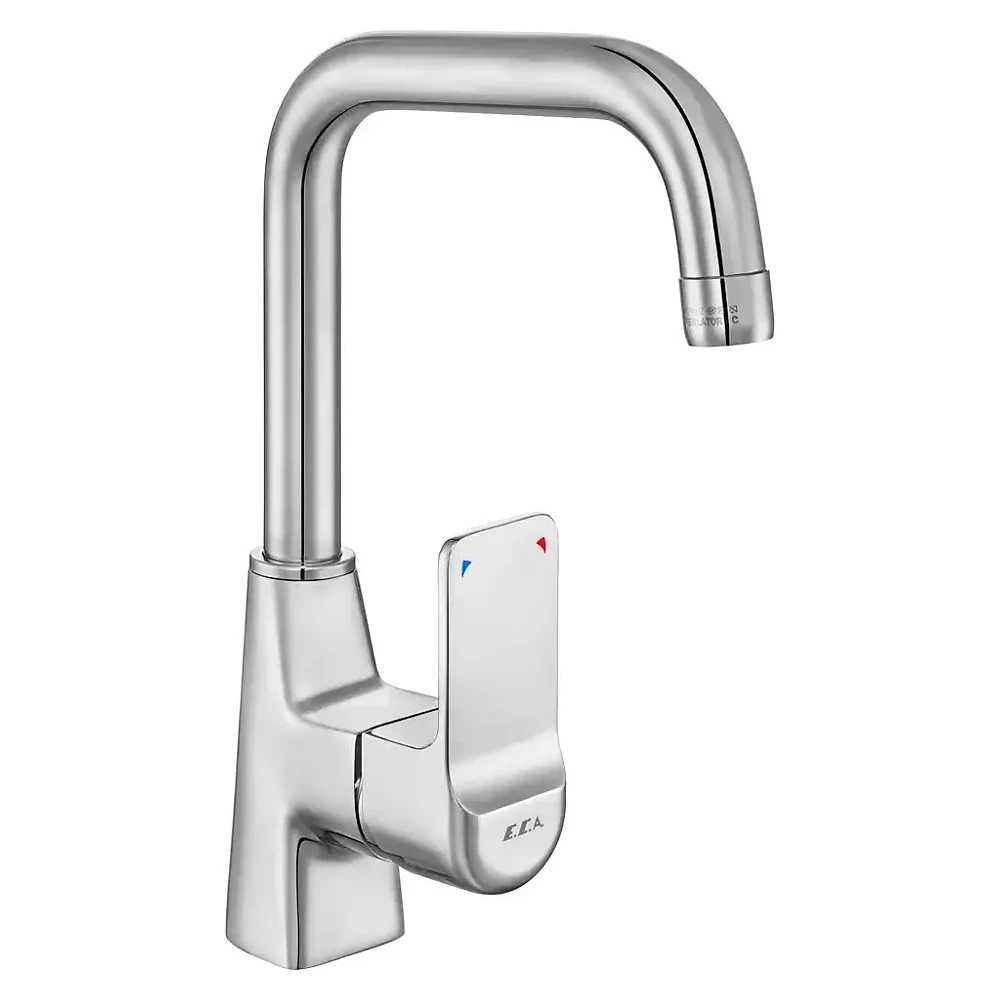 Eca Dream Oval Kollu Kuğu Borulu Lavabo Bataryası - 102188151