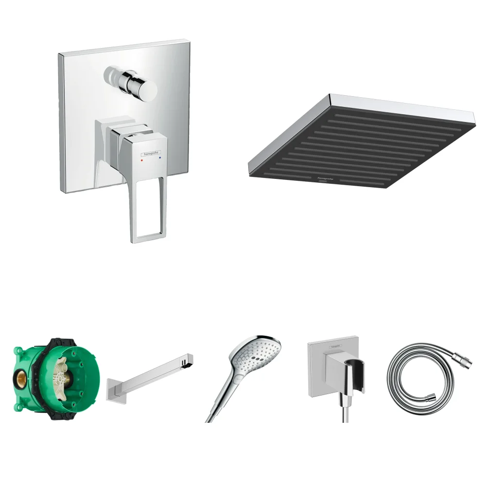 Hansgrohe Metropol 2 Çıkış Ankastre Duş Seti - Pulsify E 260