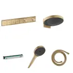 Hansgrohe RainSelect Mat Bronz 4 Çıkış Ankastre Duş Seti - Rainfinity 360 3jet