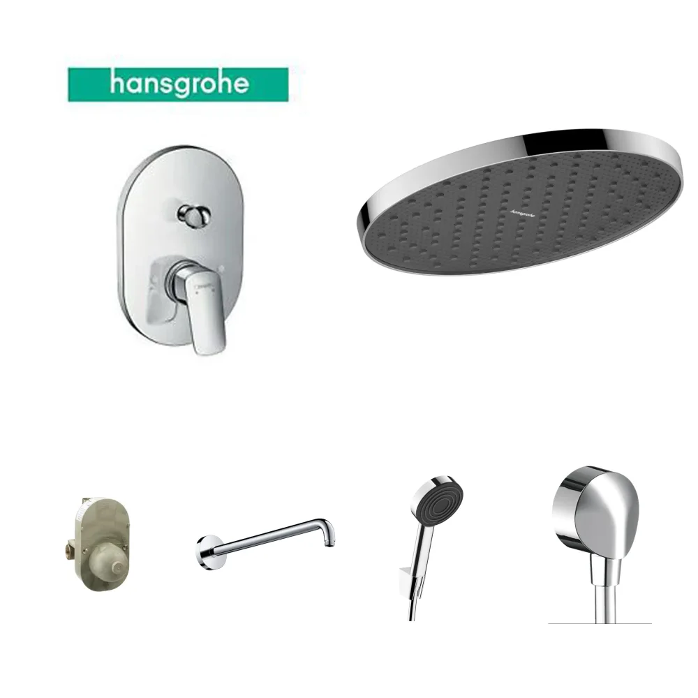 Hansgrohe Logis 2 Çıkış Ankastre Duş Seti - Activera S 240