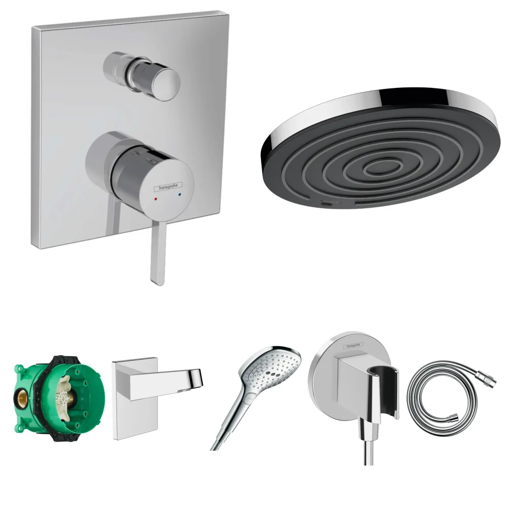 Hansgrohe Finoris 2 Çıkış Ankastre Duş Seti - Pulsify S 260