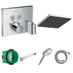 Hansgrohe ShowerSelect 2 Çıkış Ankastre Duş Seti - Pulsify E 260