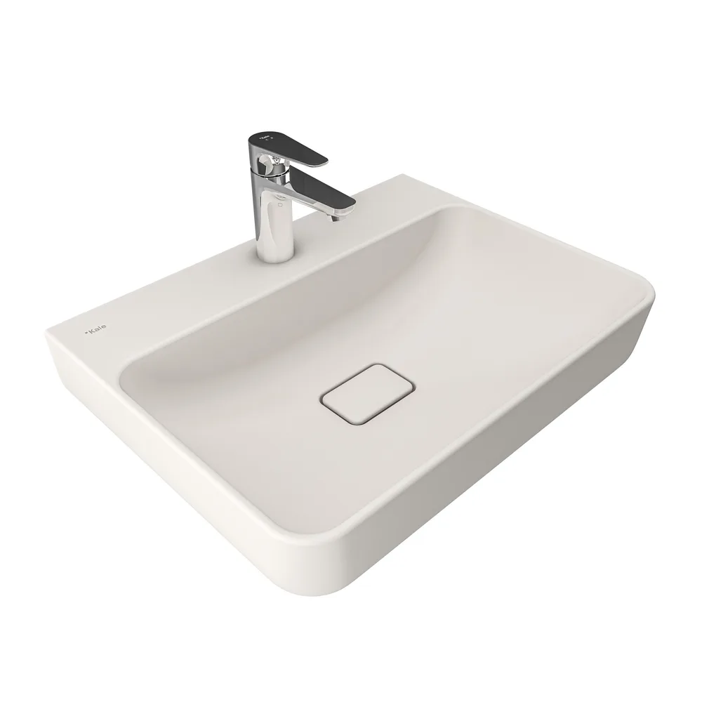 Kale Zero 2.0 60x45 Cm Mat İnci Dikdörtgen Lavabo