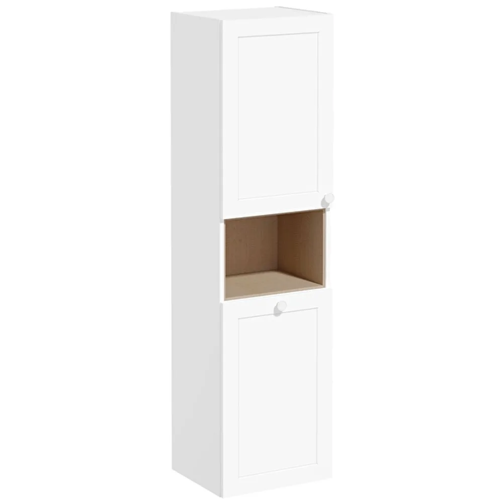 Vitra Root Classic 40 Cm Sepetli Mat Beyaz Boy Dolabı