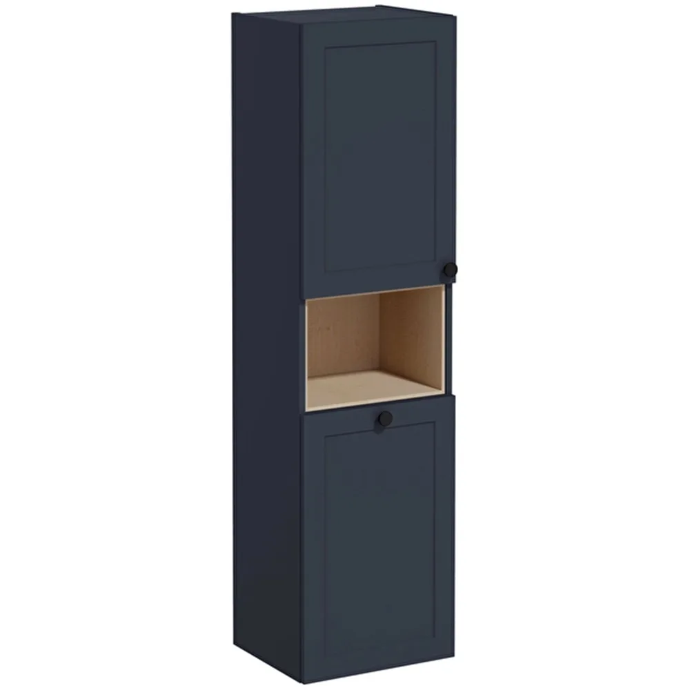 Vitra Root Classic 40 Cm Sepetli Mat Lacivert Boy Dolabı