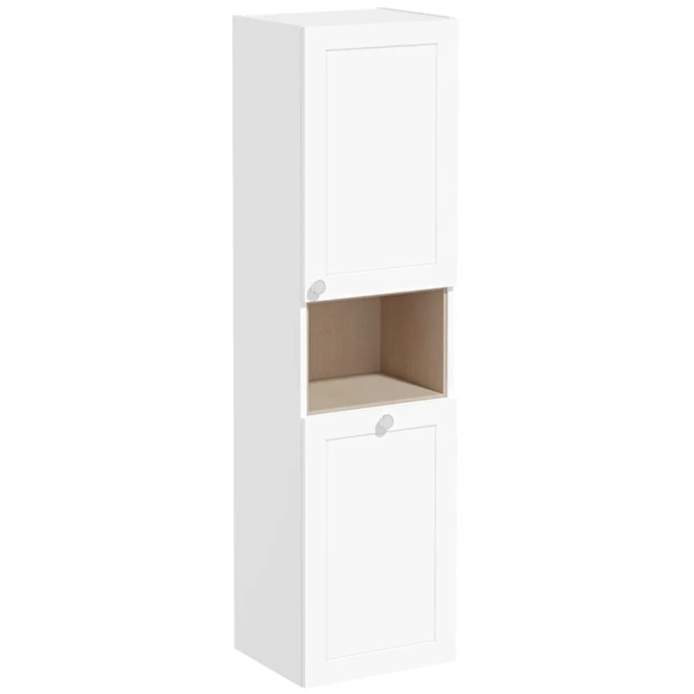 Vitra Root Classic 40 Cm Sepetli Mat Beyaz Boy Dolabı