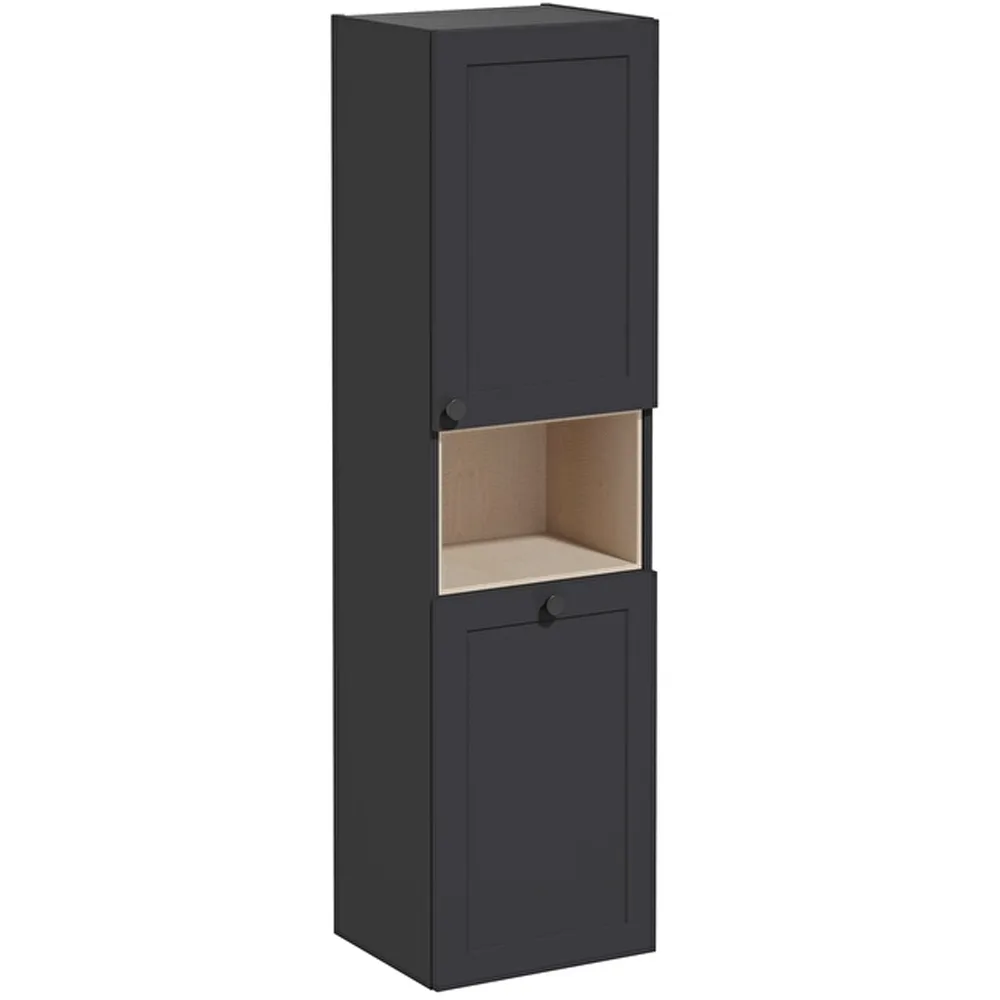 Vitra Root Classic 40 Cm Sepetli Mat Antrasit Boy Dolabı