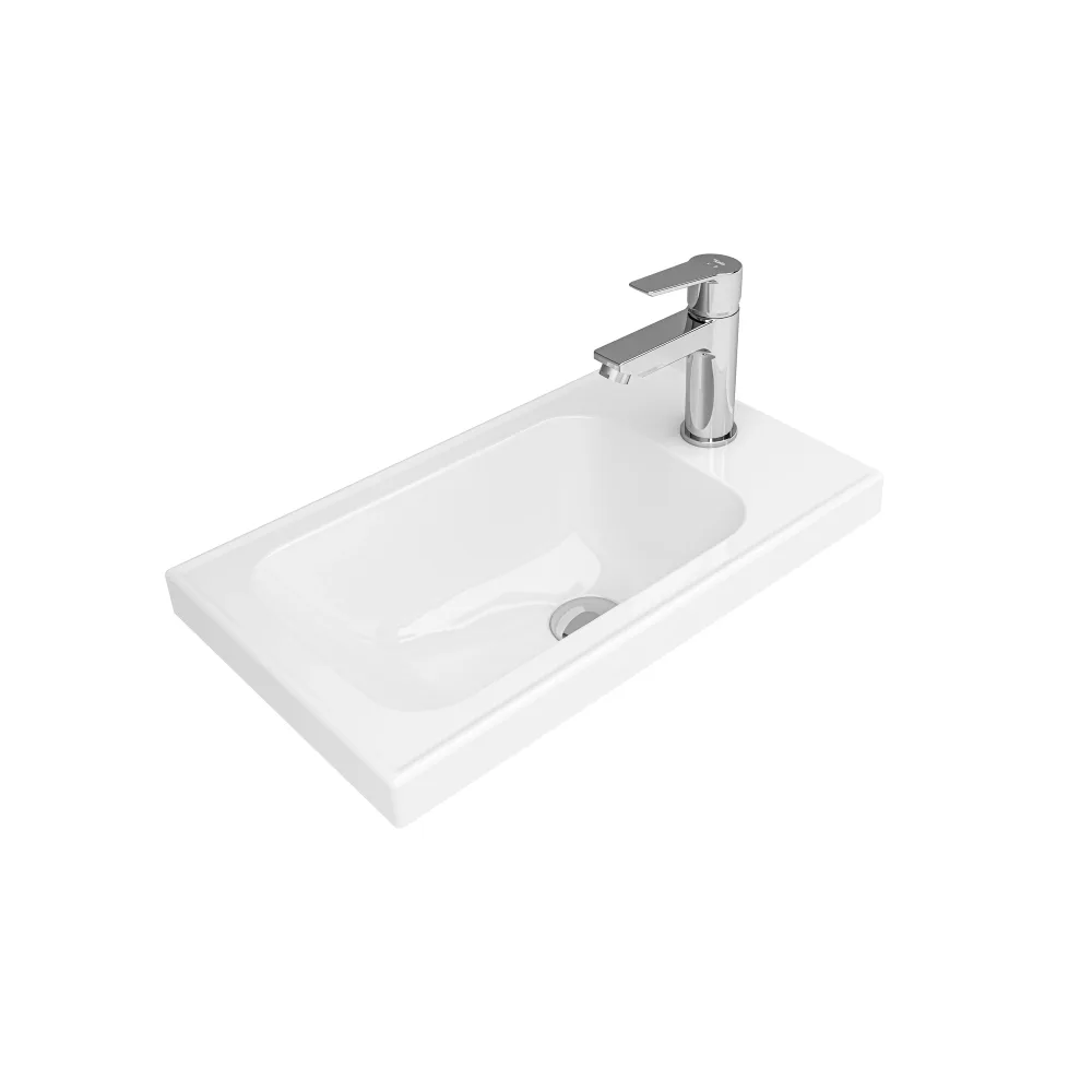 Kale Idea 2.0 50x30 Cm Mat Beyaz Lavabo