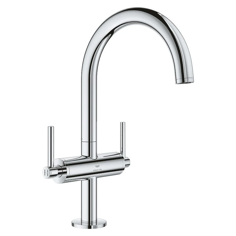 Grohe Atrio New Classic Krom Tek Delikli L Lavabo Bataryası