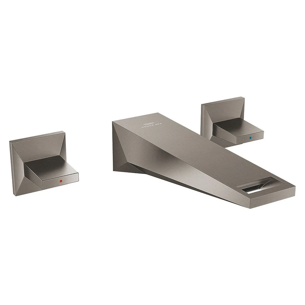 Grohe Allure Brilliant Antrasit 3 Delikli M Lavabo Bataryası
