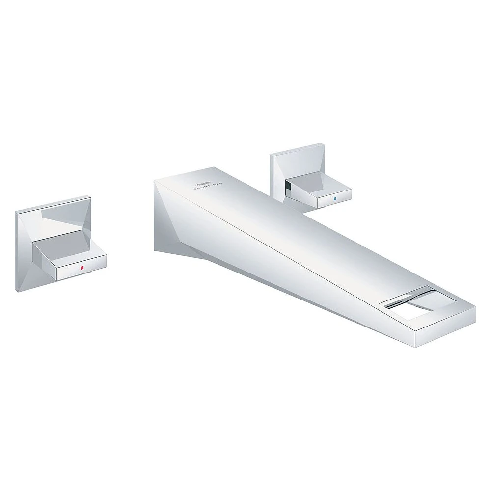 Grohe Allure Brilliant Krom 3 Delikli L Lavabo Bataryası