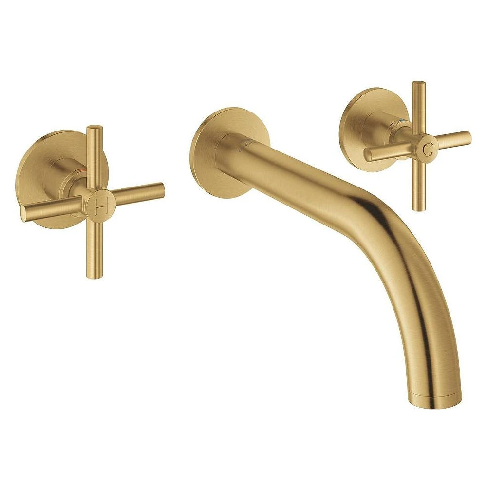 Grohe Atrio New Classic Altın Ankastre M Lavabo Bataryası