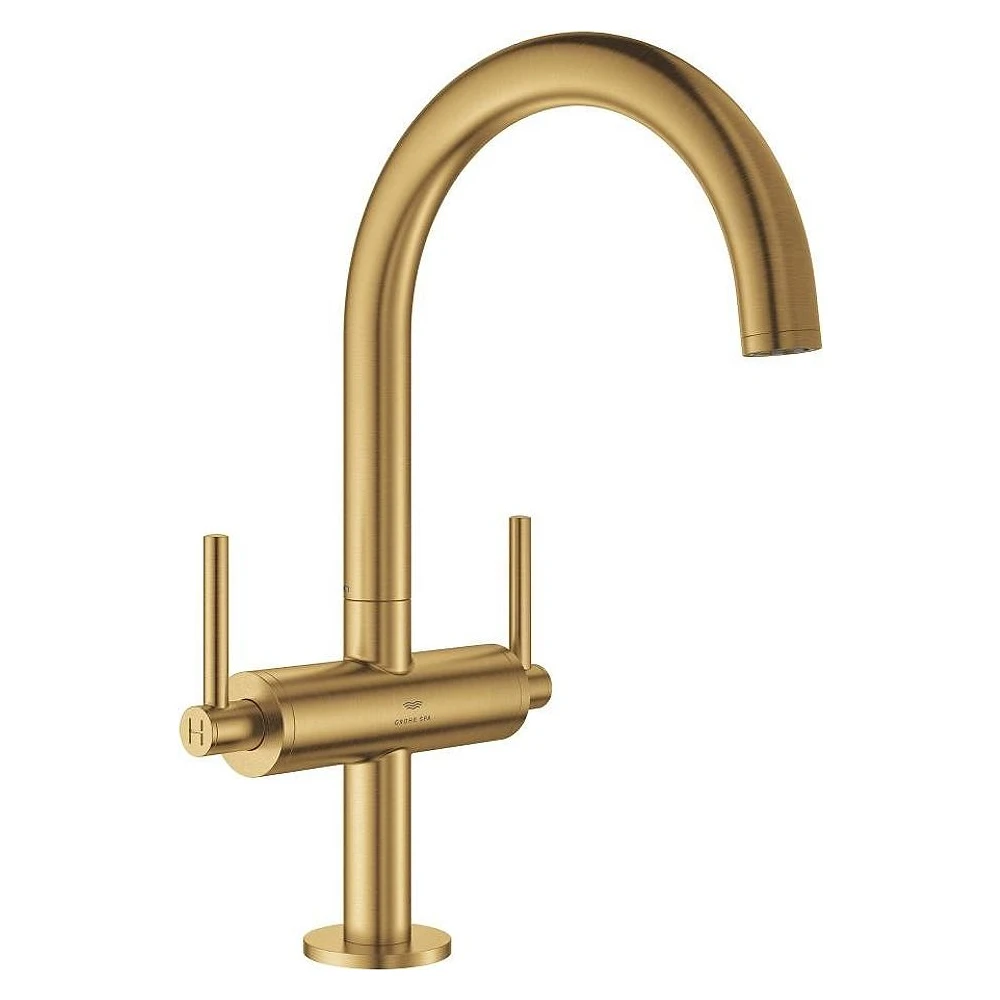 Grohe Atrio New Classic Altın Tek Delikli L Lavabo Bataryası 21145GN0