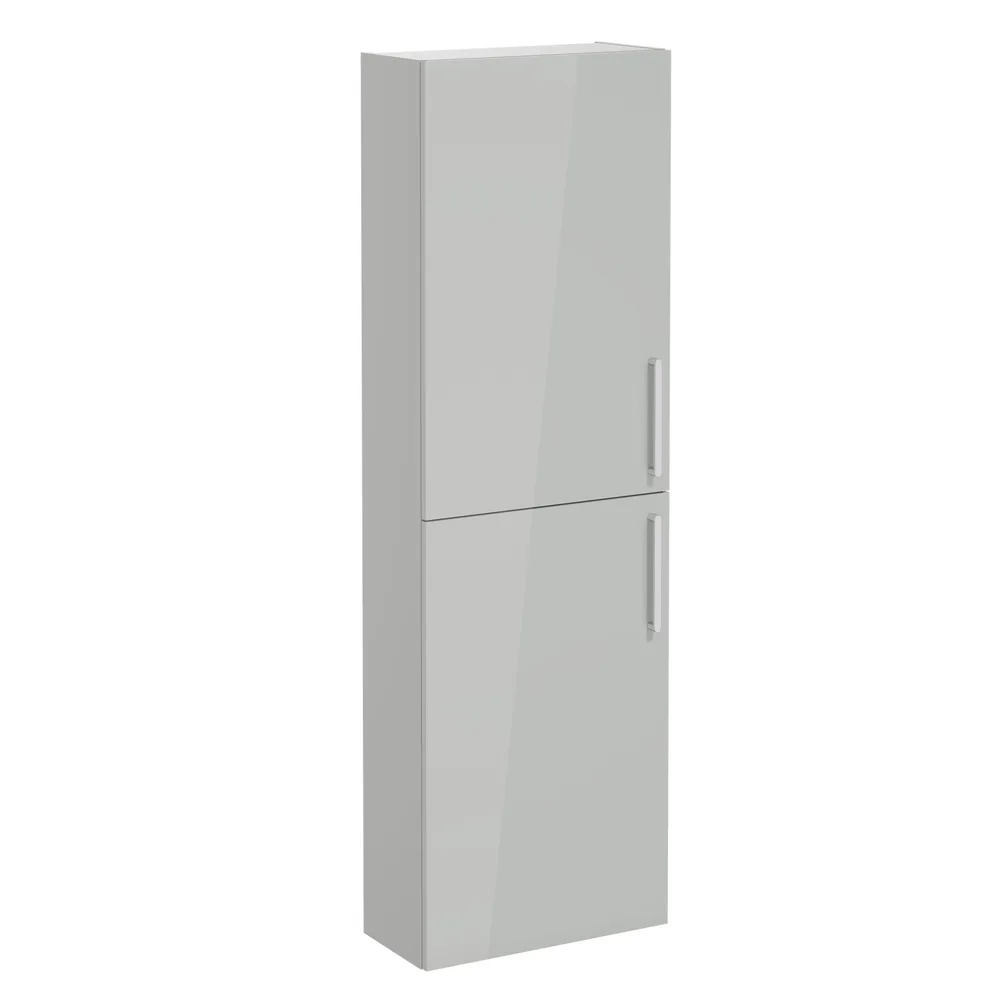 Vitra Root Flat 55 Cm Parlak Gri Boy Dolabı