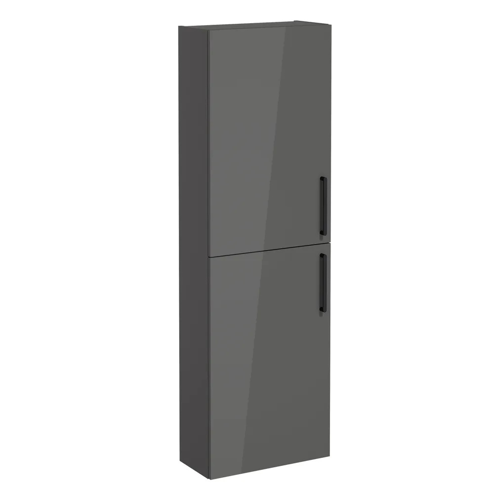 Vitra Root Flat 55 Cm Parlak Antrasit Boy Dolabı
