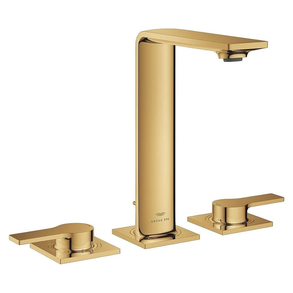 Grohe Allure New Altın 3 Delikli M Lavabo Bataryası