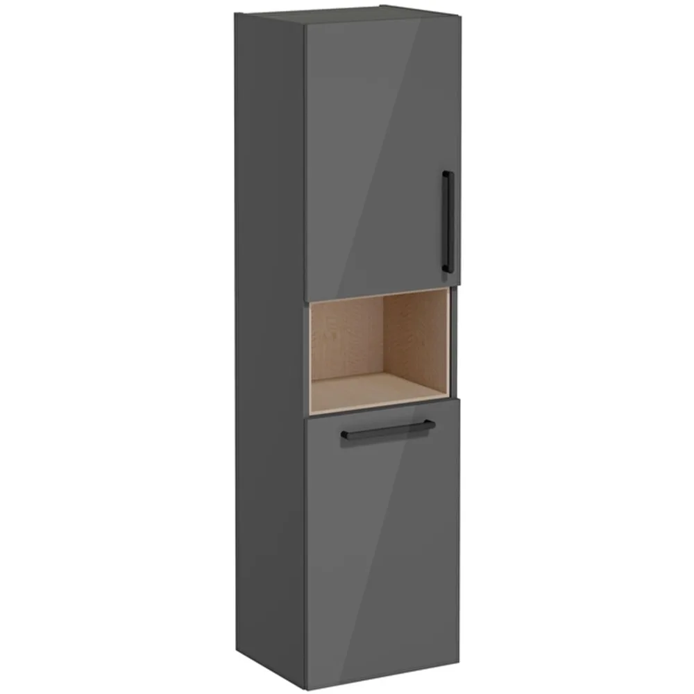 Vitra Root Flat 40 Cm Sepetli Parlak Beyaz Boy Dolabı