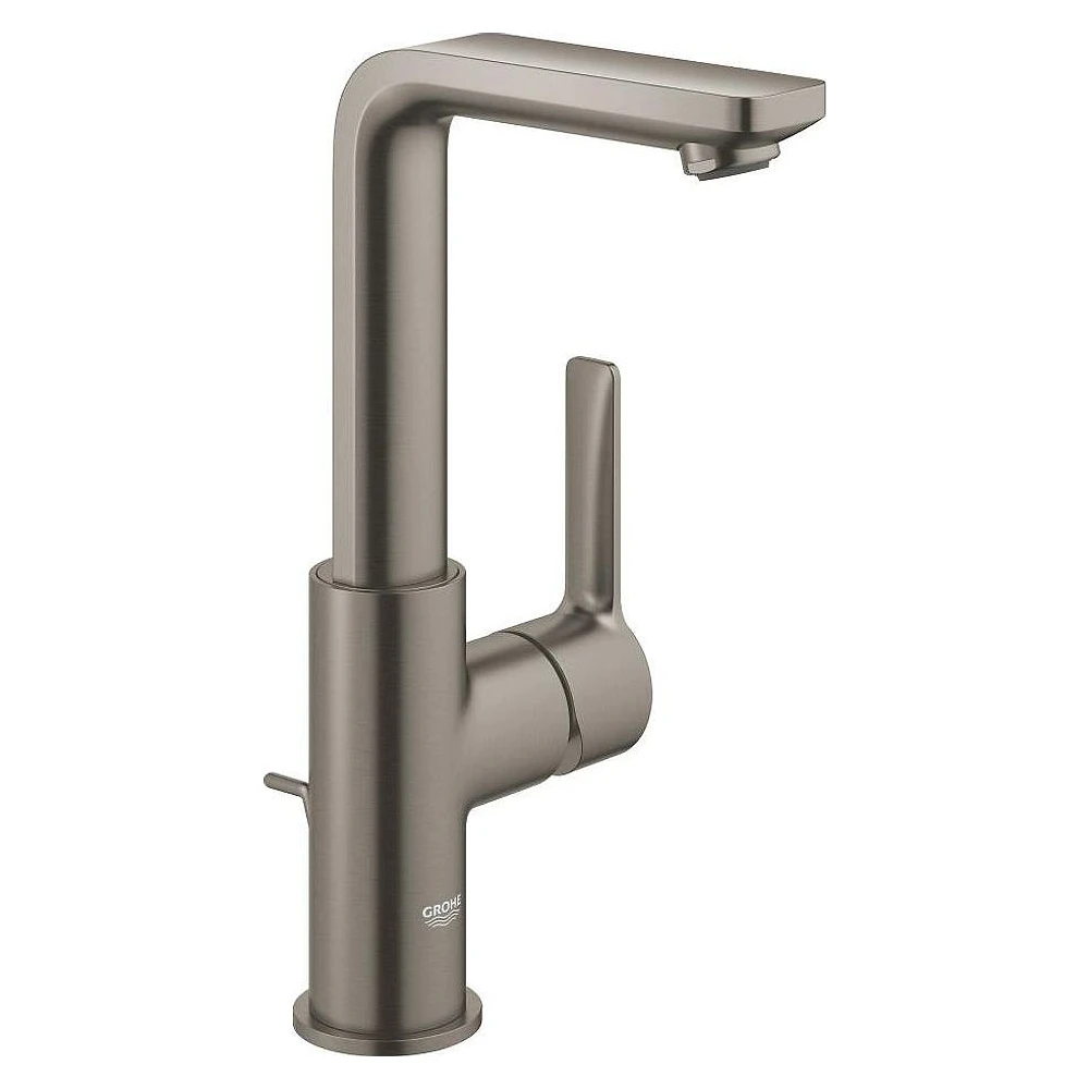 Grohe Lineare New Antrasit Fırçalanmış L Lavabo Bataryası