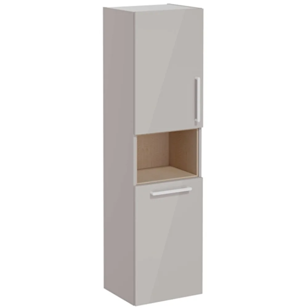 Vitra Root Flat 40 Cm Sepetli Parlak Bej Boy Dolabı
