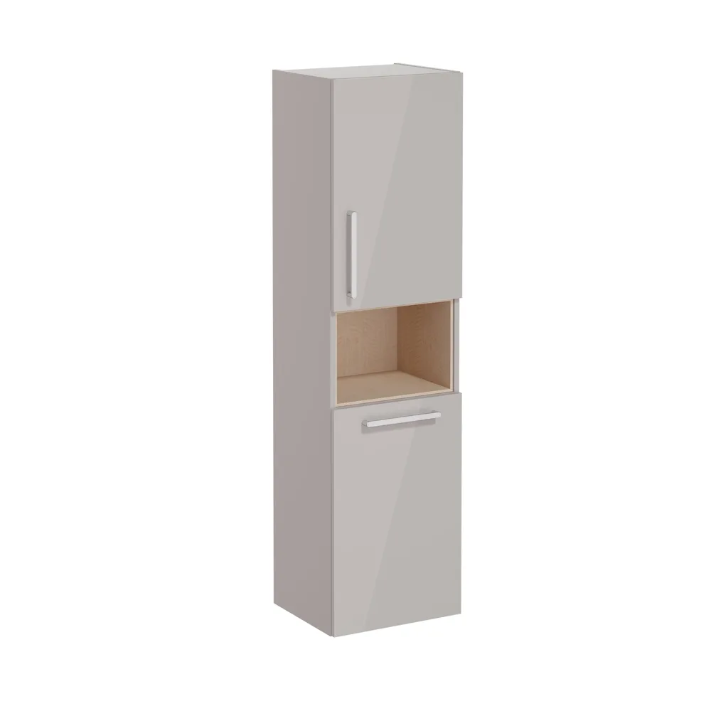 Vitra Root Flat 40 Cm Sepetli Parlak Bej Boy Dolabı