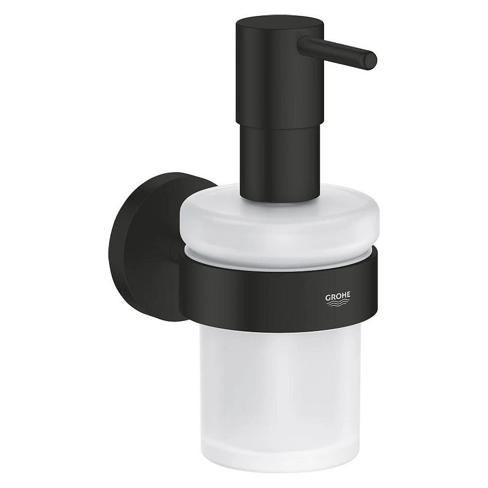 Grohe Essentials New Siyah Sıvı Sabunluk