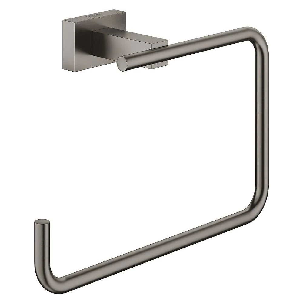 Grohe Essentials Cube New Antrasit Fırçalanmış Havlu Halkası
