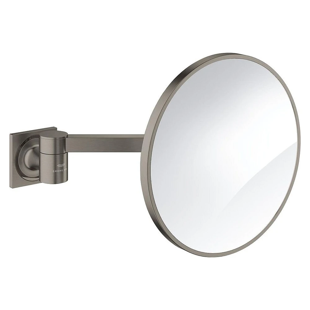 Grohe Allure New Antrasit Fırçalanmış Makyaj Aynası