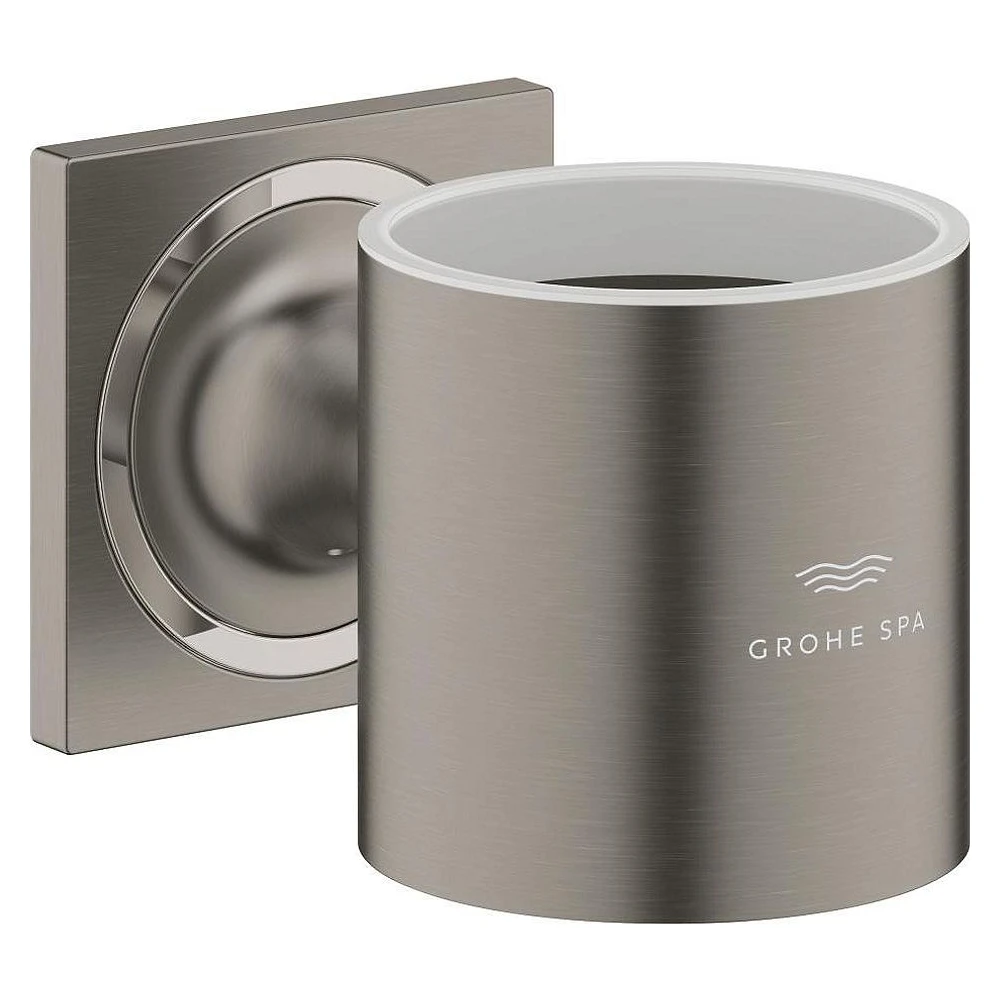 Grohe Allure New Antrasit Fırçalanmış Bardaklık