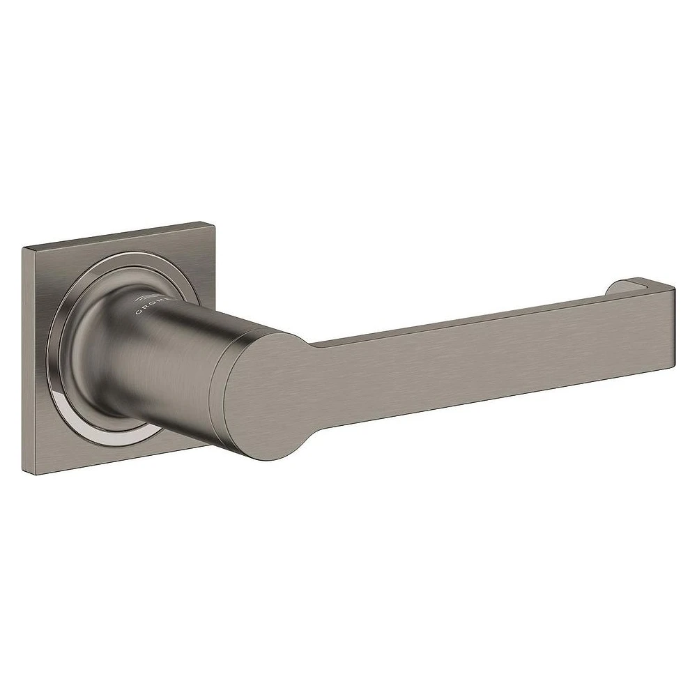 Grohe Allure New Antrasit Fırçalanmış Kapaklı Tuvalet Kağıtlığı