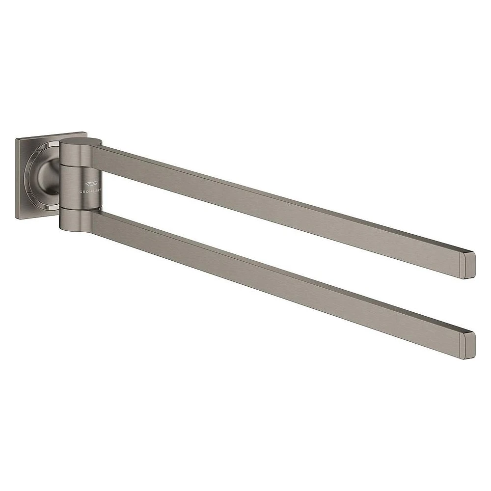 Grohe Allure New Antrasit Fırçalanmış İkili Havluluk